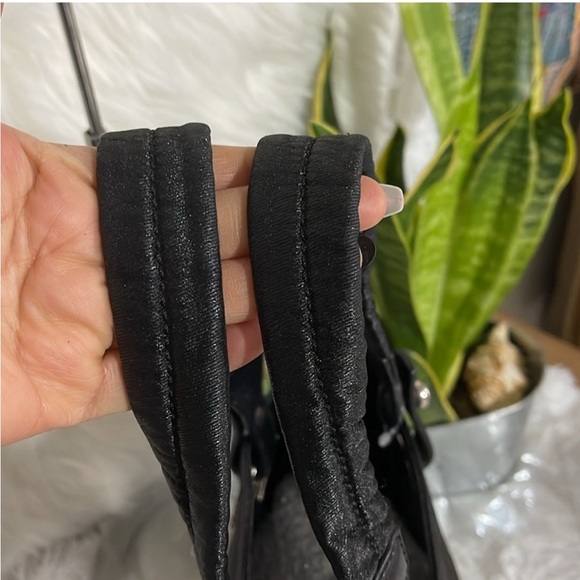 Chanel Paris Biarritz Tote PM Black Coated Canvas Leather Women's Tote B… - Picture 5 of 13